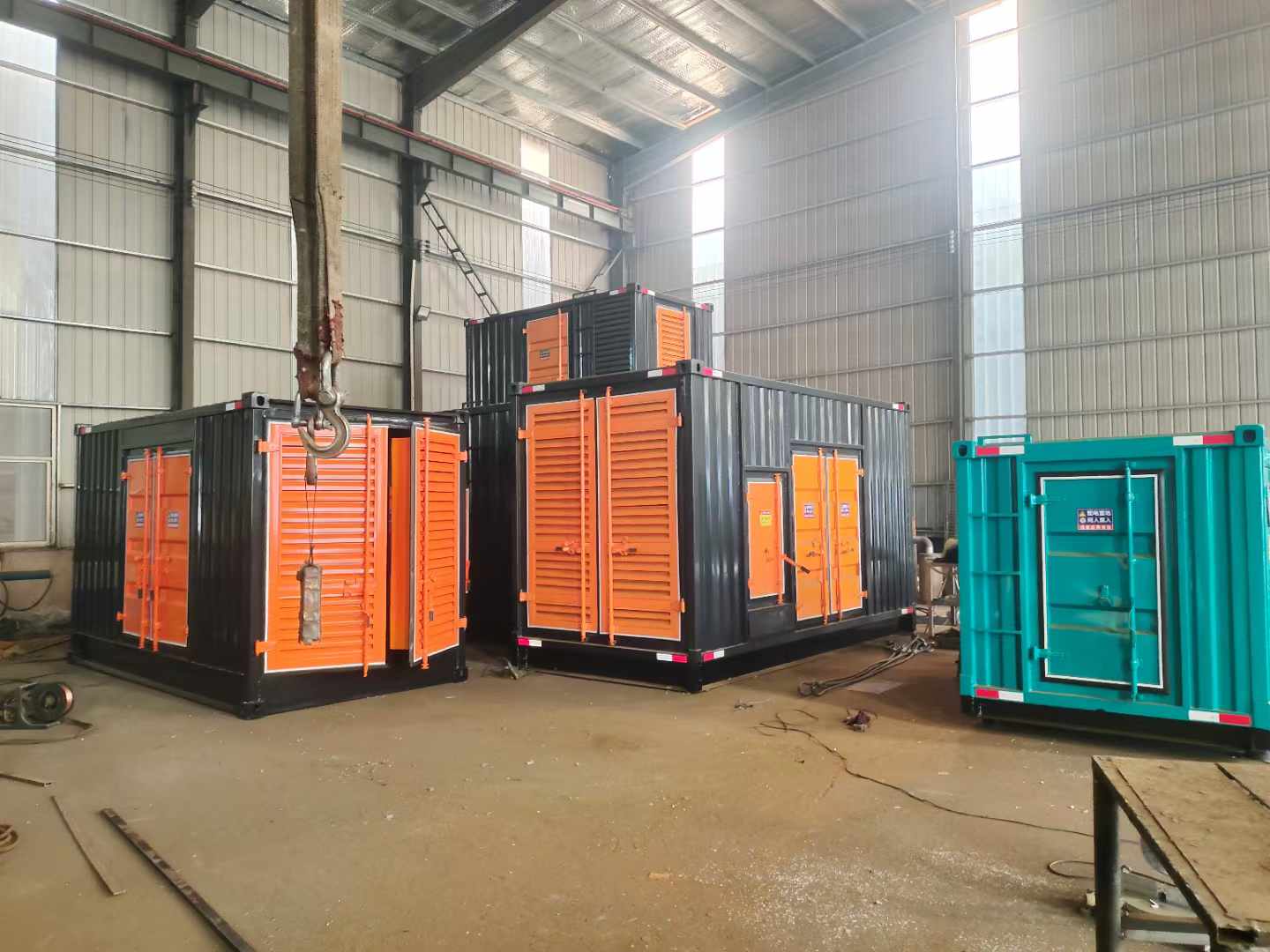 渭城500kw柴油发电机组可以带动多少功率设备？