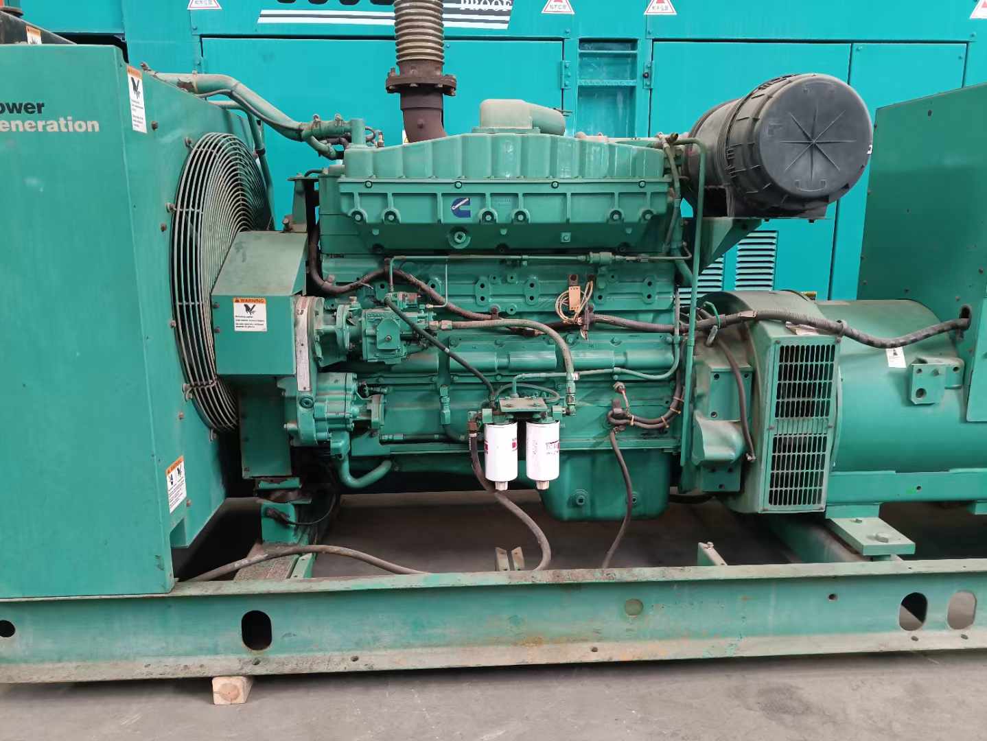 渭城过载会对 600kW 柴油发电机组造成哪些损害？